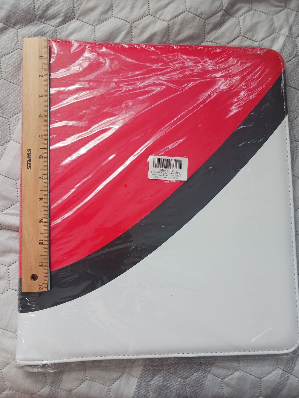 Large Pokémon Trading Card Binder 15.75×13.75 Inches New Sealed W/ Scuff